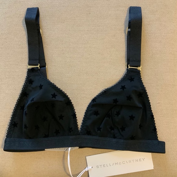 STELLA MCCARTNEY Betty Twinkling Triangle Bra NWT - Picture 4 of 10